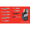 Alpina - Set de couteaux de cuisine avec support/bloc 15 pièces