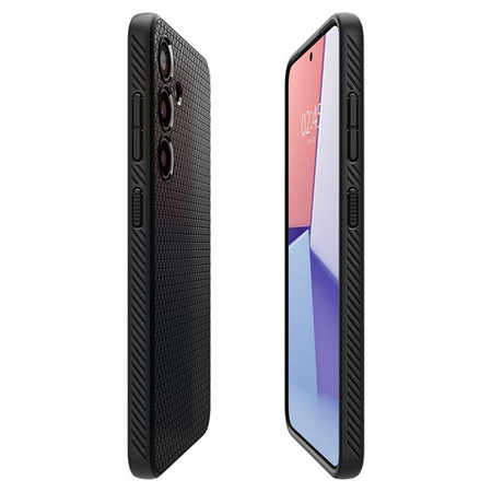 Spigen Liquid Air - Etui pour Samsung Galaxy S24 (Noir mat)