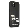Karl Lagerfeld PU Leather Karl & Choupette Embossed - iPhone 13 Case (black)