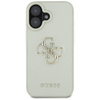 Guess Grained Big 4G Logo Small Classic Logo - pouzdro pro iPhone 16 (zelené)