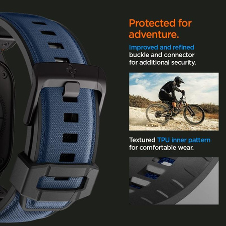 Spigen DuraPro Armor - Strap for Apple Watch 44/45/46/49 mm (Navu Blue)