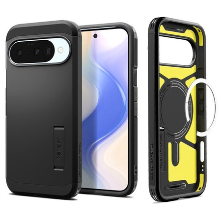 ETUI DO GOOGLE PIXEL 10 | 10 PRO do MAGSAFE SPIGEN ARMOR ORYGINALNE CZARNE