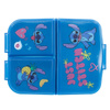 Disney Stitch Palms – Śniadaniówka z 3 przegródkami (bez BPA, 19,5 × 16,5 × 6,7 cm, licencjonowana)