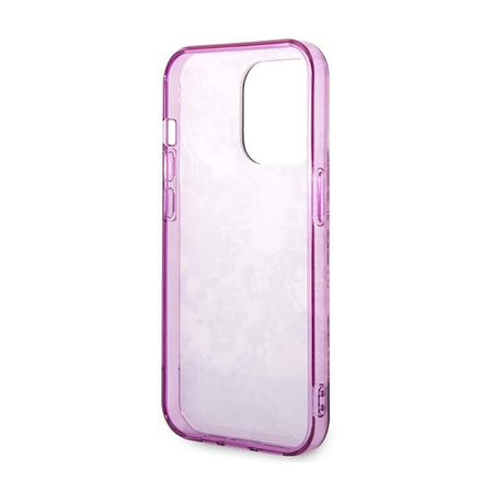 Guess Porcelain Collection - iPhone 14 Pro Case (fuchsia)