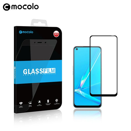 Mocolo 2.5D Vollverklebung Glas - OPPO A92 Schutzglas