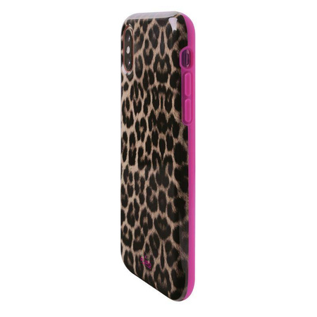 PURO Glam Leopard Cover - Coque pour iPhone Xs / X (Leo 2)