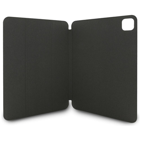 Karl Lagerfeld Book Cover Saffiano Magnetic Karl & Choupette - iPad Pro 11" M4 Case (2024) (noir)