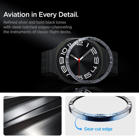 OBUDOWA SPIGEN DO SAMSUNG GALAXY WATCH 8 44 mm, Etui na Kopertę, Nakładka