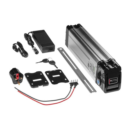 Green Cell - GC Silverfish batterie pour E-Bike avec chargeur 36V 15Ah 540Wh Li-Ion XLR 3 PIN