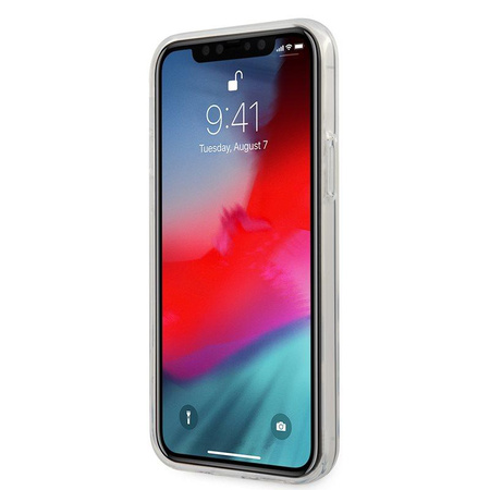 Guess Metallic Triange - iPhone 12 / iPhone 12 Pro tok (rózsaszín)