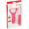 Alpina - Peeler + vegetable knife set (Pink)
