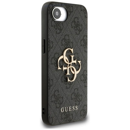 Guess 4G Big Logo - pouzdro pro iPhone 16e (černé)