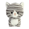Teddy Pets - Plush Toy / Cuddle Toy Cat Grey Tabby 17 cm