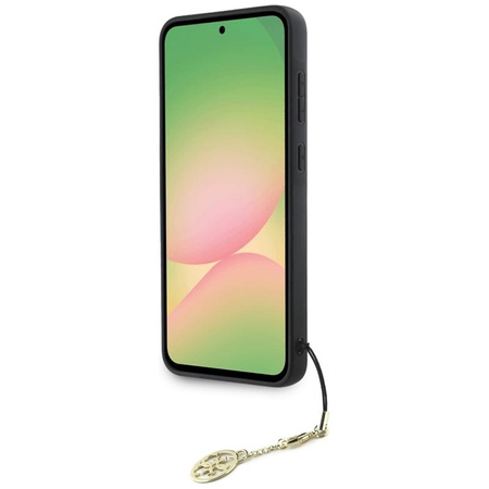 Guess 4G Charms Collection - pouzdro pro Samsung Galaxy A36 5G (hnědé)