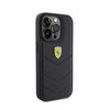 Ferrari Quilted Metal Logo - Etui iPhone 15 Pro (czarny)