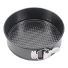 Alpina - Round baking tin / cake tin with non-stick coating 24x7 cm (black)
