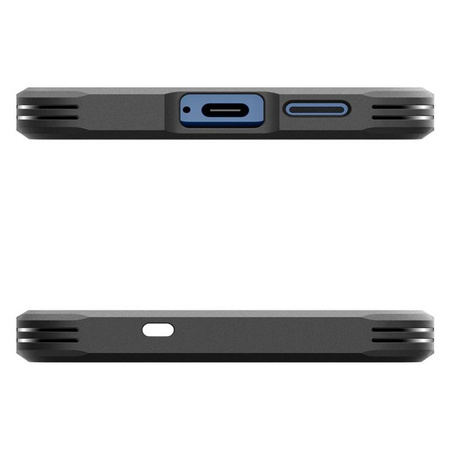 Spigen Tough Armor MagSafe - étui pour Samsung Galaxy S25 (Noir)