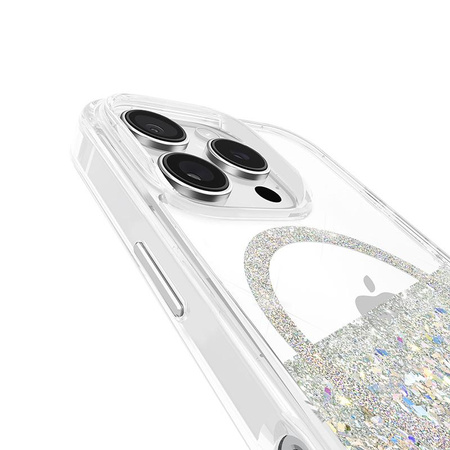 Pouzdro Karat MagSafe - iPhone 16 Pro (holografická mýdlová bublina)