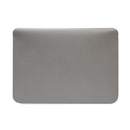 Karl Lagerfeld NFT Saffiano Karl & Choupette Sleeve - 16" pouzdro na notebook (stříbrné)
