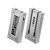 WEKOME WP-339 Container Series - Power bank 10000 mAh Super Charging integrált USB-C és Lightning PD 20W + QC 22.5W kábellel (ezüst)