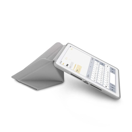 Moshi VersaCover - iPad 10.2" (2021 / 2020 / 2019) Origami-Hülle (Stone Gray)