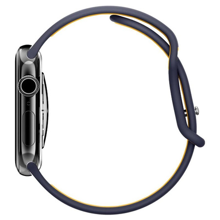 Spigen Nano Pop – Řemínek pro Apple Watch 44/45/46/49 mm (Borůvkově Námořní)