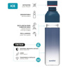 Quokka Ice - Tritan Wasserflasche 570 ml (Navy)