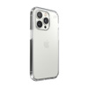 Speck Presidio Perfect-Clear - Custodia per iPhone 14 Pro con rivestimento MICROBAN (trasparente)