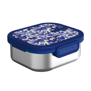 Quokka Kai - Stainless steel food container / lunchbox (Blue Blossom)