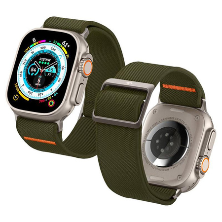 Spigen Fit Lite Ultra - Armband für Apple Watch 42/44/45/49 mm (Khaki)