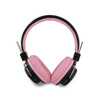 Hello Kitty Metall Logo Runde Form - Bluetooth drahtlose In-Ear-Kopfhörer V5.3 (rosa)