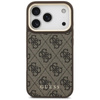 ETUI DO IPHONE 17 PRO do MAGSAFE GUESS + PORTFEL MAGNETYCZNY ZESTAW BRĄZOWY