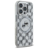 Karl Lagerfeld IML Monogram Karl & Choupette Head MagSafe - iPhone 16 Pro Case (Transparent)