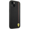 Ferrari Carbon - pouzdro pro iPhone 14 Plus (černé)