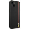 Ferrari Carbon - iPhone 14 Tasche (Schwarz)