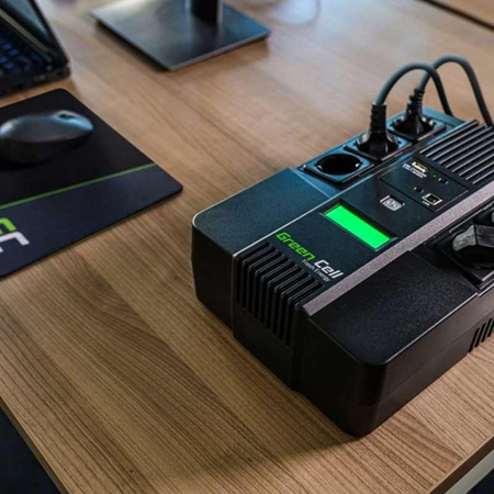 Green Cell - UPS AiO 800VA 480W uninterruptible power supply