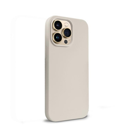 Crong Color Cover - Coque pour iPhone 14 Pro Max (Beige Pierre)