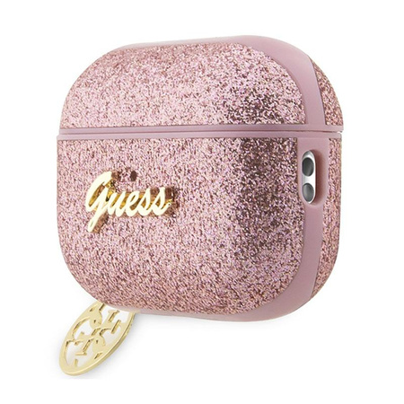 Guess 4G Glitter Flake - Étui AirPods Pro 2 (rose)