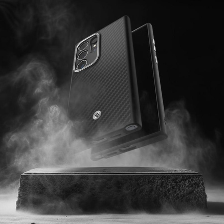 Spigen Enzo Aramid - Samsung Galaxy S24 Ultra Gehäuse (Schwarz)
