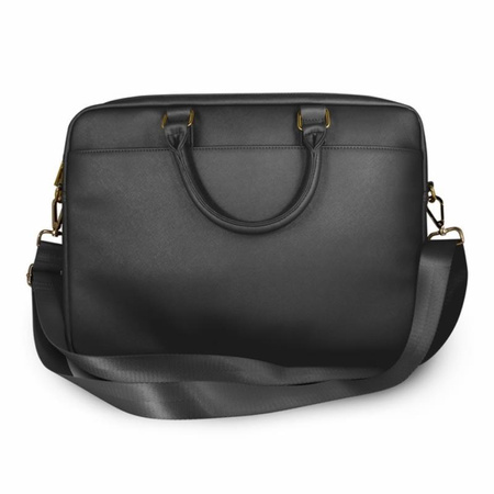 Guess Saffiano Look számítógépes táska - 15" notebook táska (fekete)