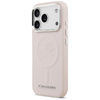Karl Lagerfeld Initial & Metal Logo MagSafe - Hülle für iPhone 17 Pro (rosa)