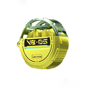 WEKOME VB05 Vanguard sorozat - V5.3 TWS vezeték nélküli Bluetooth fejhallgató töltőtokkal (zöld)