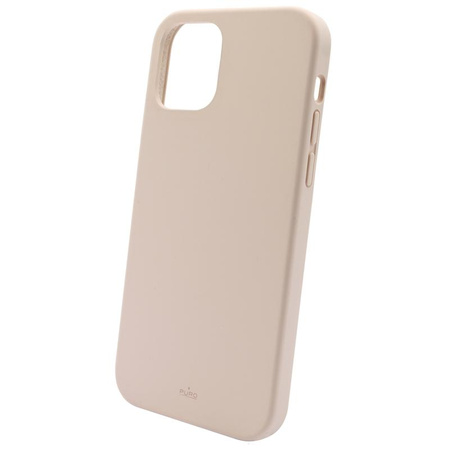 PURO ICON Cover - iPhone 13 Pro Max Case with Antimicrobial Protection (Sand Pink)