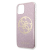 Guess Circle Glitter 4G - iPhone 11 Pro Max Case (pink)