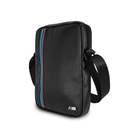 BMW Carbon Tricolor Stripe - Sacoche pour tablette 8" (noir)