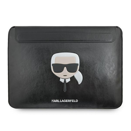 Karl Lagerfeld Ikonik Sleeve - pouzdro na 16" notebook (černé)