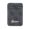 Guess Wallet Cardslot Stand MagSafe 4G Classic Logo - Mágneses pénztárca állvány funkcióval (fekete)