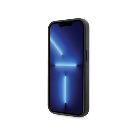 BMW Grip Stand Hot Stamp - Coque iPhone 14 Pro Max (noir)