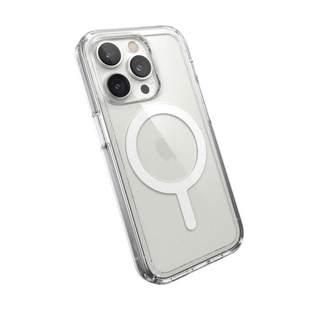 Speck Gemshell + MagSafe - tok iPhone 14 Pro készülékhez MICROBAN felével (átlátszó)