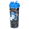 Dunlop - Shaker Sportflasche mit praktischem Verschluss 550 ml (blau)